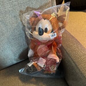 Disney Red and White Mickey Mouse Plush